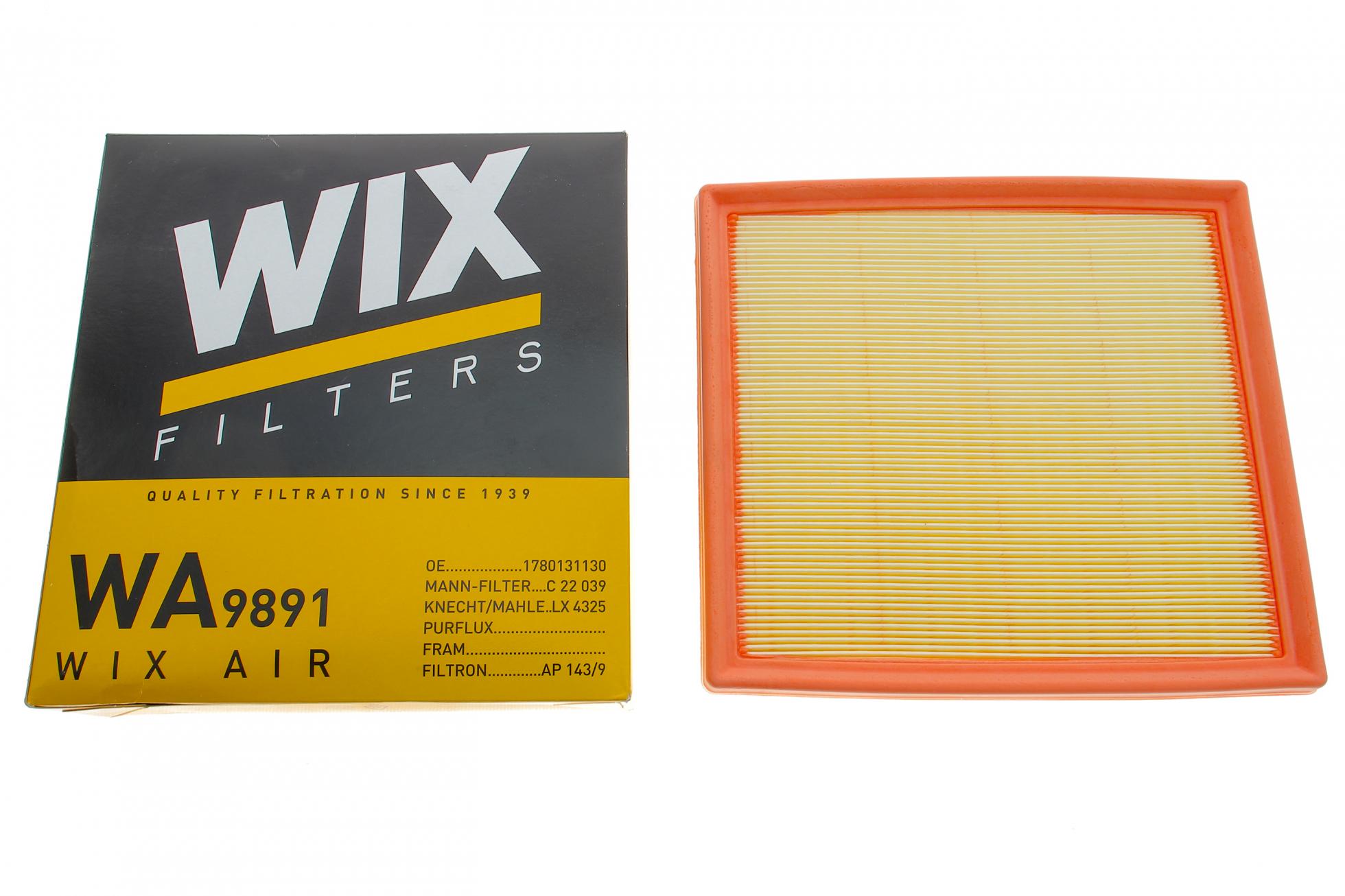 WA9891 WIX FILTERS